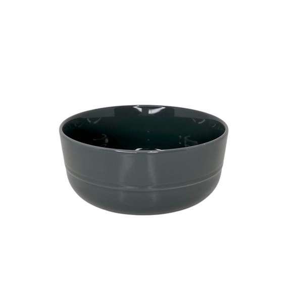 CRATE & BARREL Aaron Probyn Hue Cereal bowl Small serve bowl Dark gray Porcelain - Picture 5 of 9